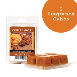 Orange Cinnamon Clove Waxmelt 68 gram Cheerful Giver