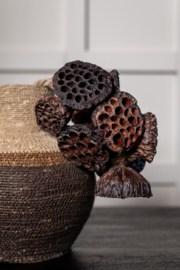 Slinger Poppy natuurlijke Decoratie hanger 9 x 9 x 19 cm