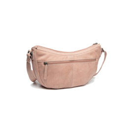Leren Crossbody Tas Vintage Rosé Clarita – The Chesterfield Brand – Washed Waxed Leer 35 x 17 cm