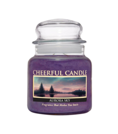 Aurora Sky  geurkaars Cheerful Candle 2 lonten 454 gram