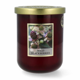 Wild Blackberries Heart & Home Veganistische soja-wasmix Geurkaars 340 gram