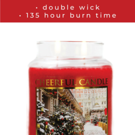 Tinseltown geurkaars Cheerful Candle 2 lonten 680 gram