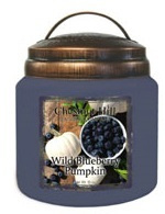 Wild Blueberry Pumpkin Chestnut Hill  2 wick Candle 450 Gr