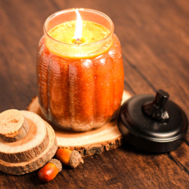 Pumpkin Candle Cheerful Geurkaars  Pumpkin Pie Large  26 oz
