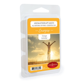Candle Warmers® Energize  Orange & Amber  Wax Melt