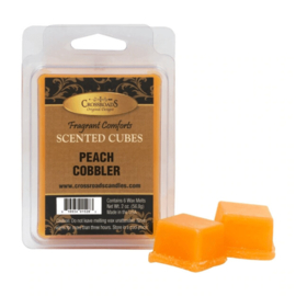 Peach Cobbler Crossroads Candle Scented Cubes  56.8 gram