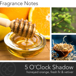 5 0'Clock Shadow Colonial Candle MI Collectie 467 gram