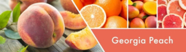 Georgia Peach (label you are Loved)   Goose Creek Artwork Candle  150 Branduren