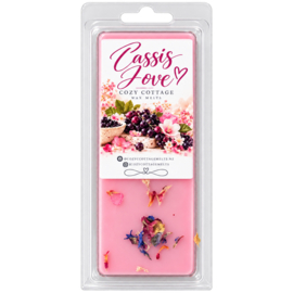 Cassis Love waxmelt 65 gram sojawas Cozy Cottage