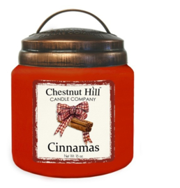 Cinnamas  Chestnut Hill  2 wick Candle 450 Gr