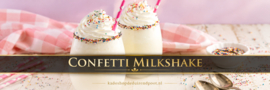 Confetti Milkshake  geurkaars  Cheerful Candle  2 lonten 680 gram