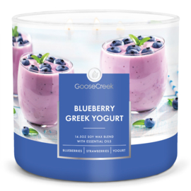 Blueberry Creek Yogurt Goose Creek Candle® 3 Wick 411 gram