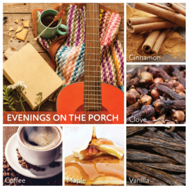 Evenings on the Porch Cheerful geurkaars – 2 lonten 680 gram
