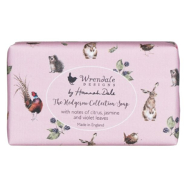Wrendale Designs Soap Bar  'Hedgerow' – Citrus & Bloemen