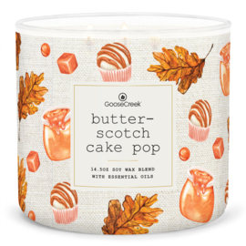 Butterscotch Cake Pop Goose Creek Candle® 3 Wick 411 gram