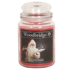 Santa'a Magic Woodbridge Apothecary Scented Jar  130 geururen