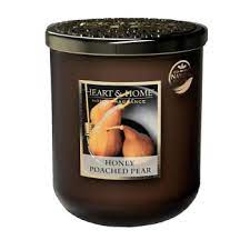 Peached Pear Heart & Home Veganistische soja-wasmix Geurkaars 340 gram