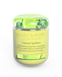 Limoen Spetters Heart & Home small Jar 115 gram