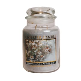 Chamomile & Amber Mist geurkaars Cheerful Candle 2 lonten 680 gram