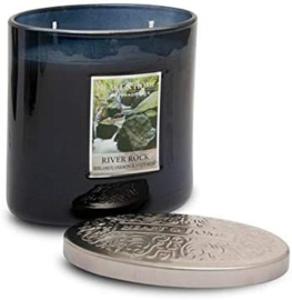 River Rock Heart & Home Ellips 2 wick Candle 230 gram