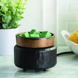 Primitive Black Candle Warmers® 2-in-1 klassieke geurlamp en waxmelt brander