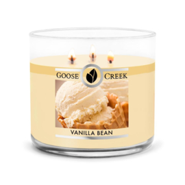 Vanilla Bean Goose Creek Candle  3 Wick   Geurkaars