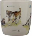 Jan Pashley Honden Porseleinen Mok & Onderzetter