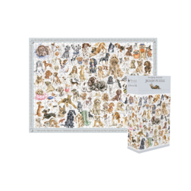 Wrendale Designs Jigsaw Puzzel  A Dogs Live