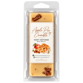 Apple Pie Crumble waxmelt 65 gram sojawas Cozy Cottage
