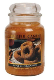 Apple Cider Donut Geurkaars Cheerful 2 wick 680 gr