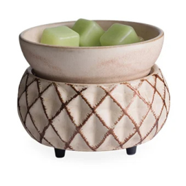 Lattice  Candle Warmers® 2-in-1 klassieke geurlamp en waxmelt brander