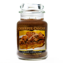 Crumb Coffee Cake Cheerful geurkaars – 2 lonten 680 gram