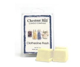 Clothesline Fresh Chestnut Hill Candles Soja Wax Melt  