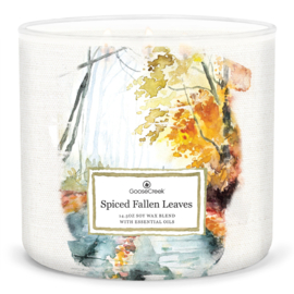 Spiced Fallen Leaves Goose Creek Candle® Large 3-Wick Candle