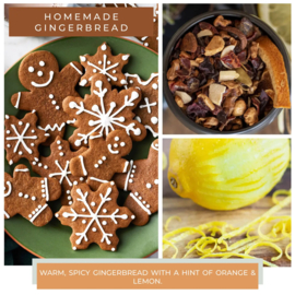 Homemade Gingerbread geurkaars Cheerful Candle Papa Collectie 155 branduren