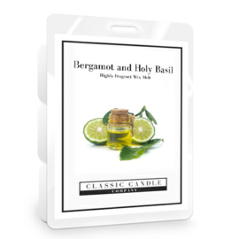 Bergamot and Holy Basil  Classic Candle  Wax Melt. 90 Gram