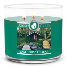 Lakehouse Retreat Goose Creek Candle® 3 Wick 411 gram