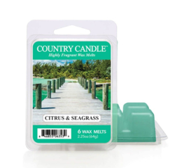 Citrus & Seagrass  Country Candle Wax Melt