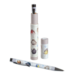 Wrendale Designs navulbare pen in cadeau koker Birds