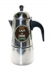 Koffie Percolator  Keep calm and drink coffee