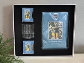 After the Rain Bridgewater Candle in Luxe kadobox