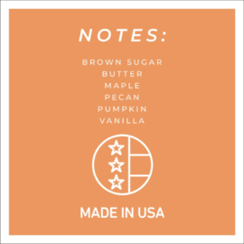 Pecan Belgium Waffles  geurkaars Cheerful Candle 2 lonten 680 gram