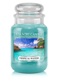 Tropical Waters  Country Candle Large Jar 150 Branduren