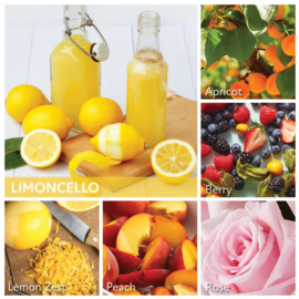 Limoncello geurkaars Cheerful Candle Papa Collectie 155 branduren