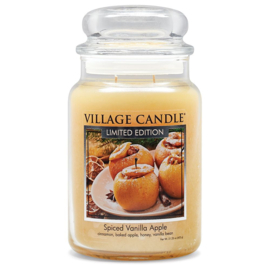 Spiced Vanilla Apple  Limited Edition  Village Candle  Large Jar 170 Branduren