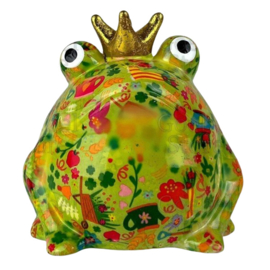 Pomme Pidou spaarpot Kikker Freddy Green Limited Editie 13 x 12 x 14 cm