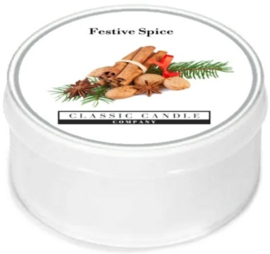 Festive Spice Classic Candle MiniLight XL Geurtheelicht met deksel