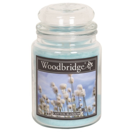 Cotton Blossom Woodbridge Apothecary Scented Jar  130 geururen