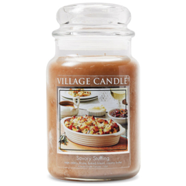 Savory Stuffing Village Candle  Large Jar 170 Branduren