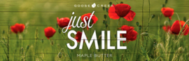 Maple Butter ( label Just Smile ) Geurkaars Goose Creek Artwork Candle 150 Branduren